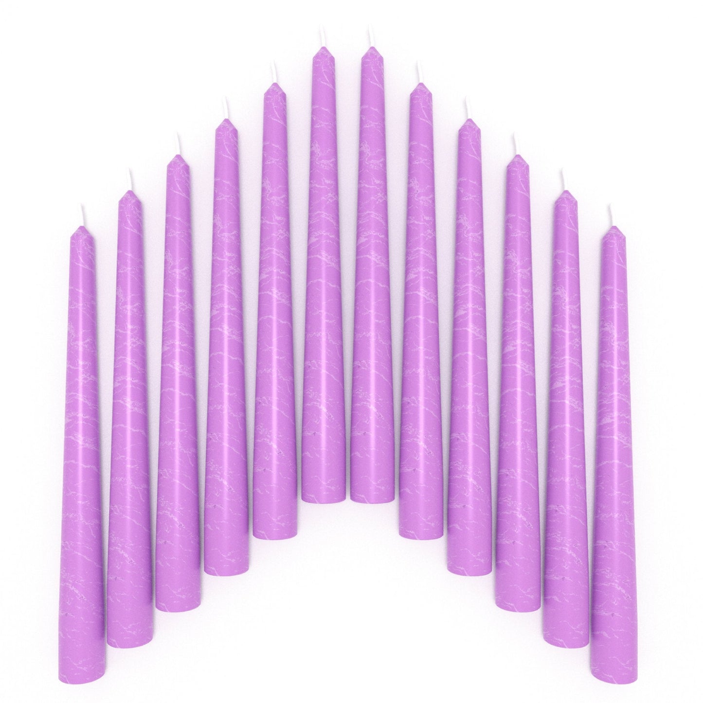 Swiece stozkowe lawendowe