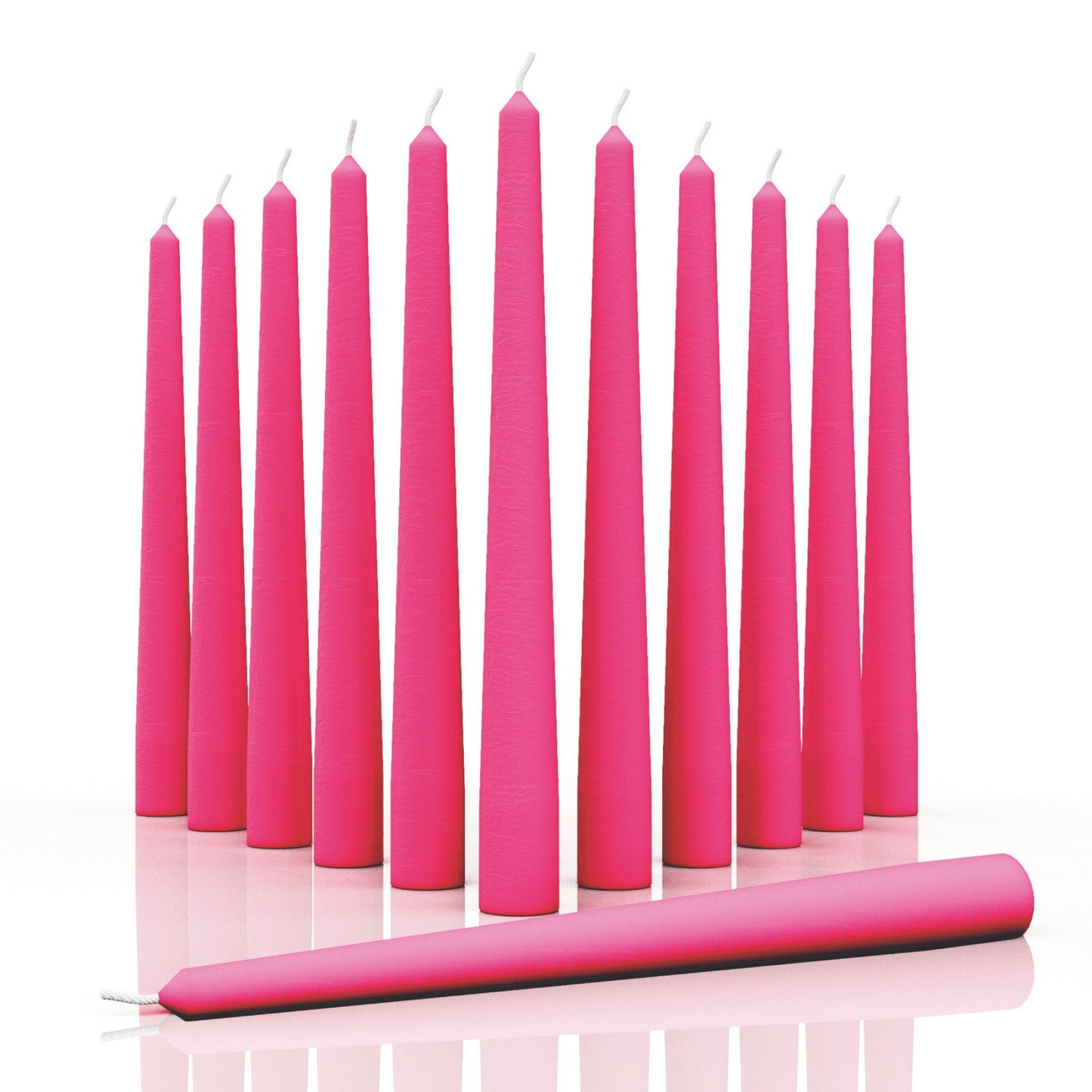 Swiece stozkowe CANDWAX rozowe