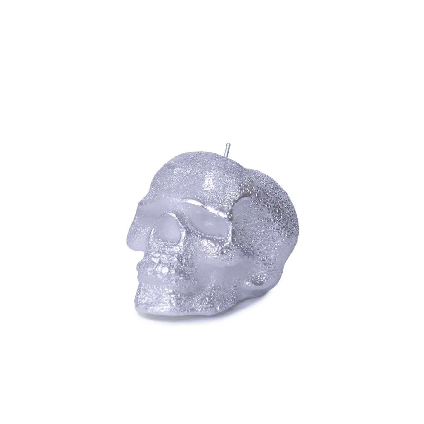 Swiece CANDWAX Srebrne Male Czaszki - 4 SZT.