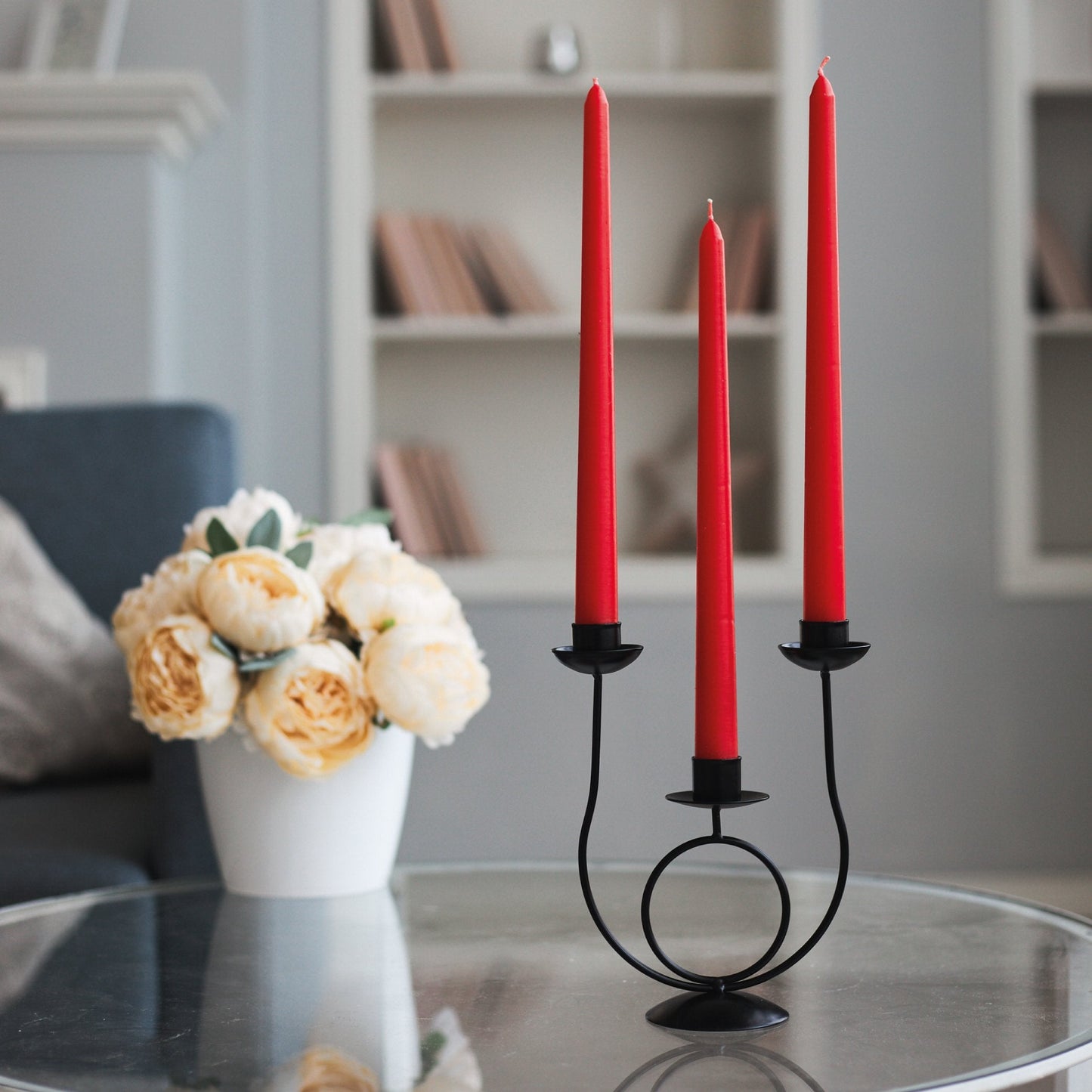 Swiece stozkowe czerwone