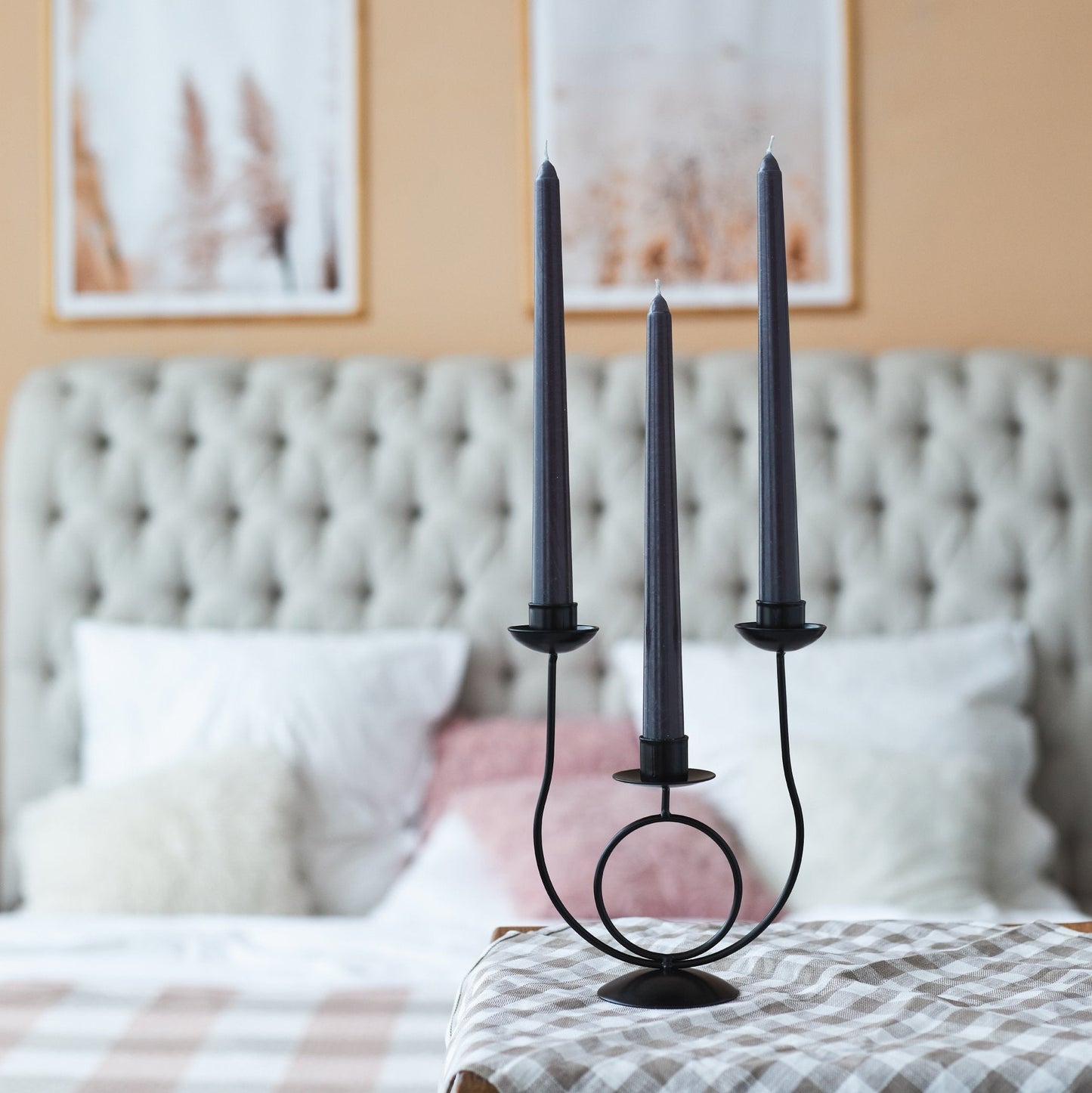 Swiece stozkowe ciemnoszare