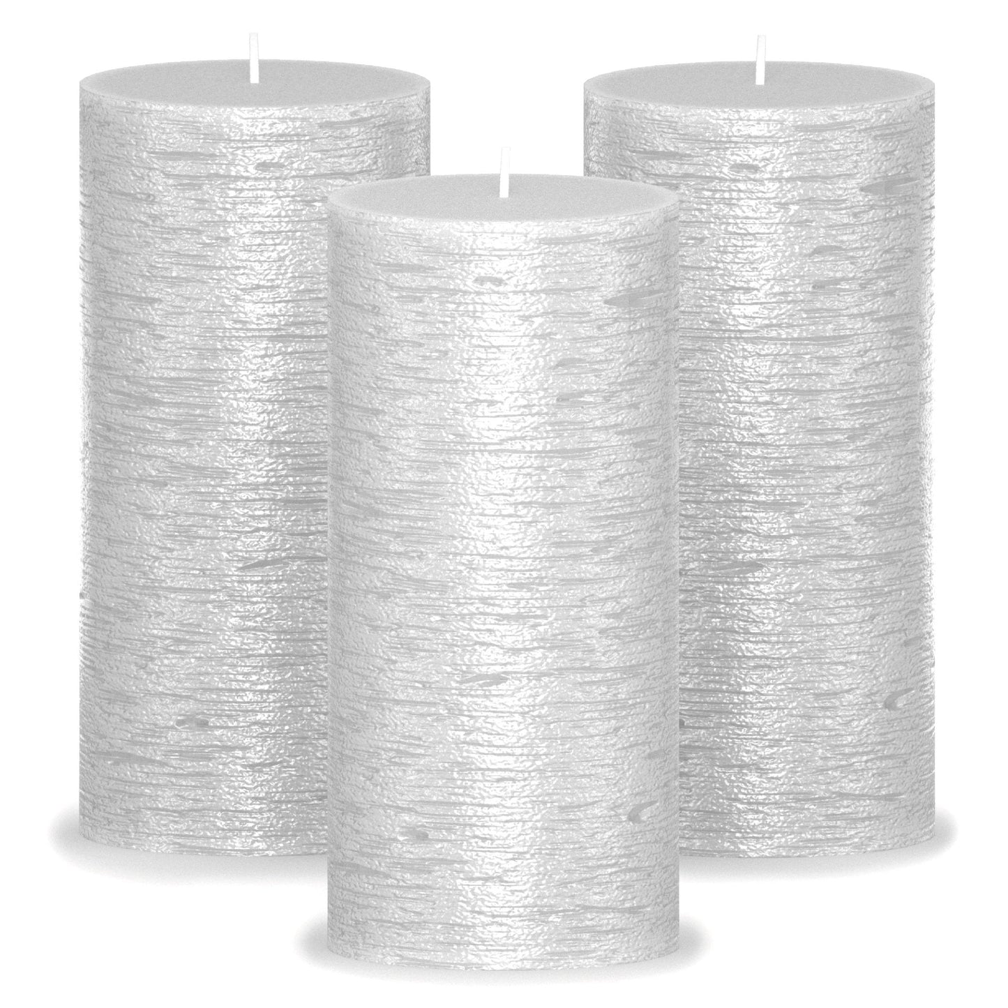 Swiece filarowe CANDWAX Silver 6" - zestaw 3 szt.