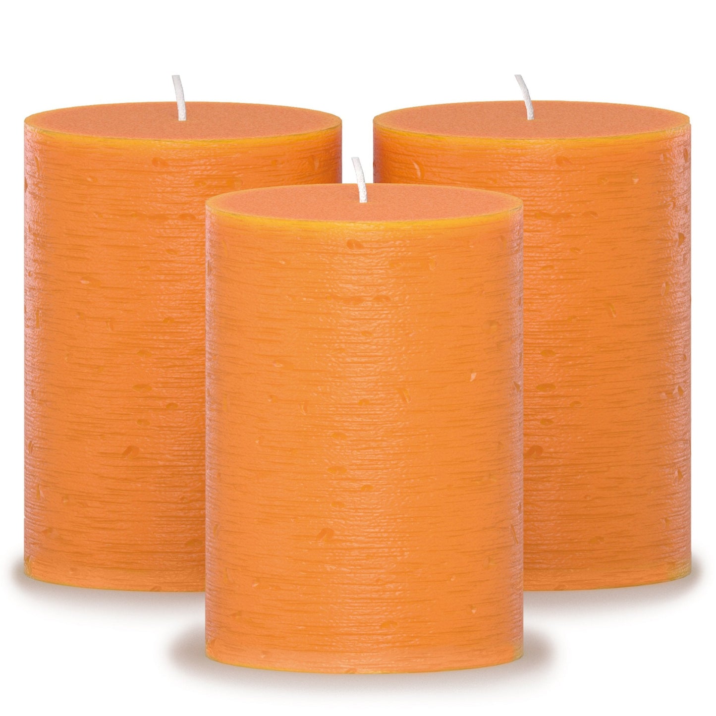 Swiece filarowe CANDWAX pomaranczowe 4" - zestaw 3 szt.