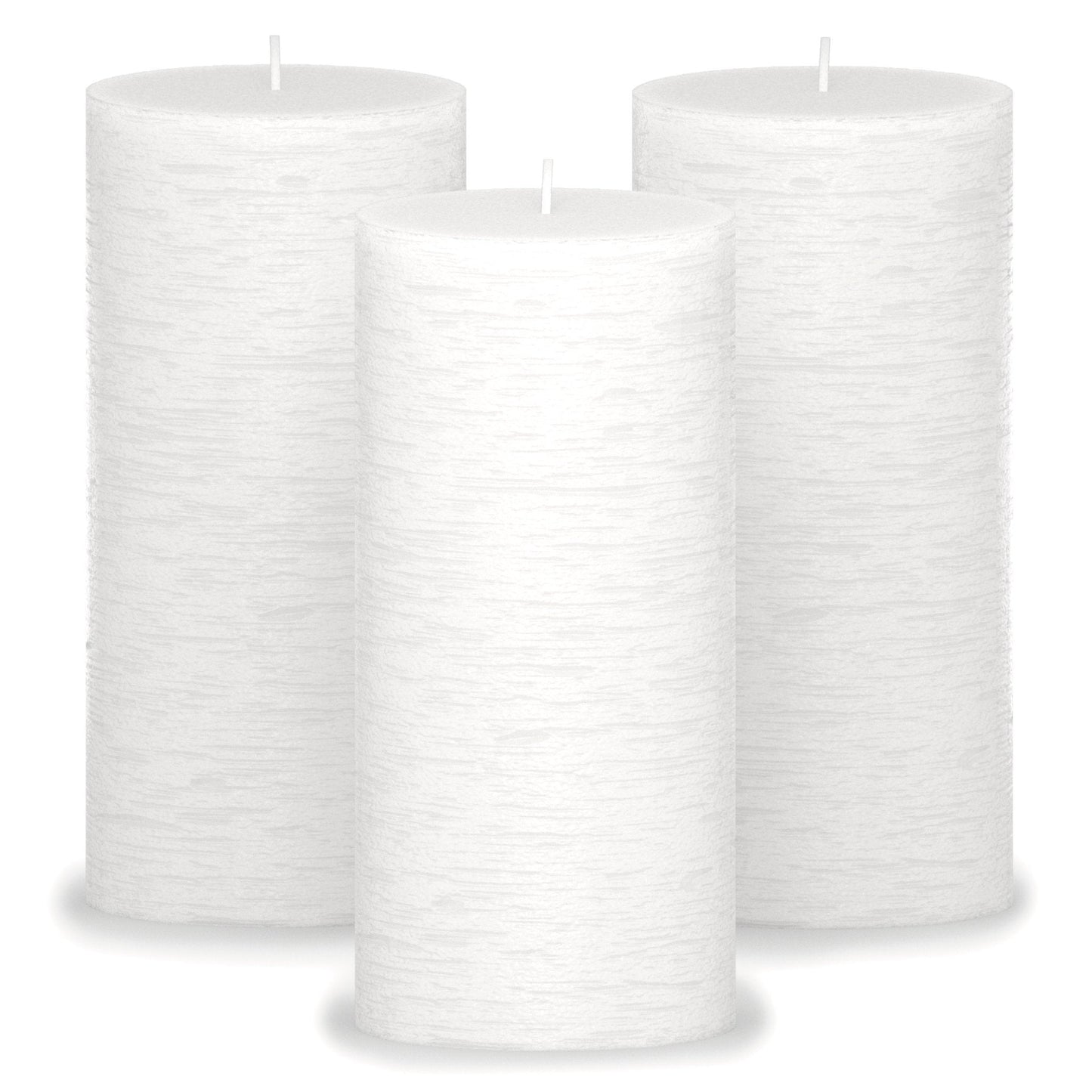 Swiece filarowe CANDWAX biale 6" - zestaw 3 szt.