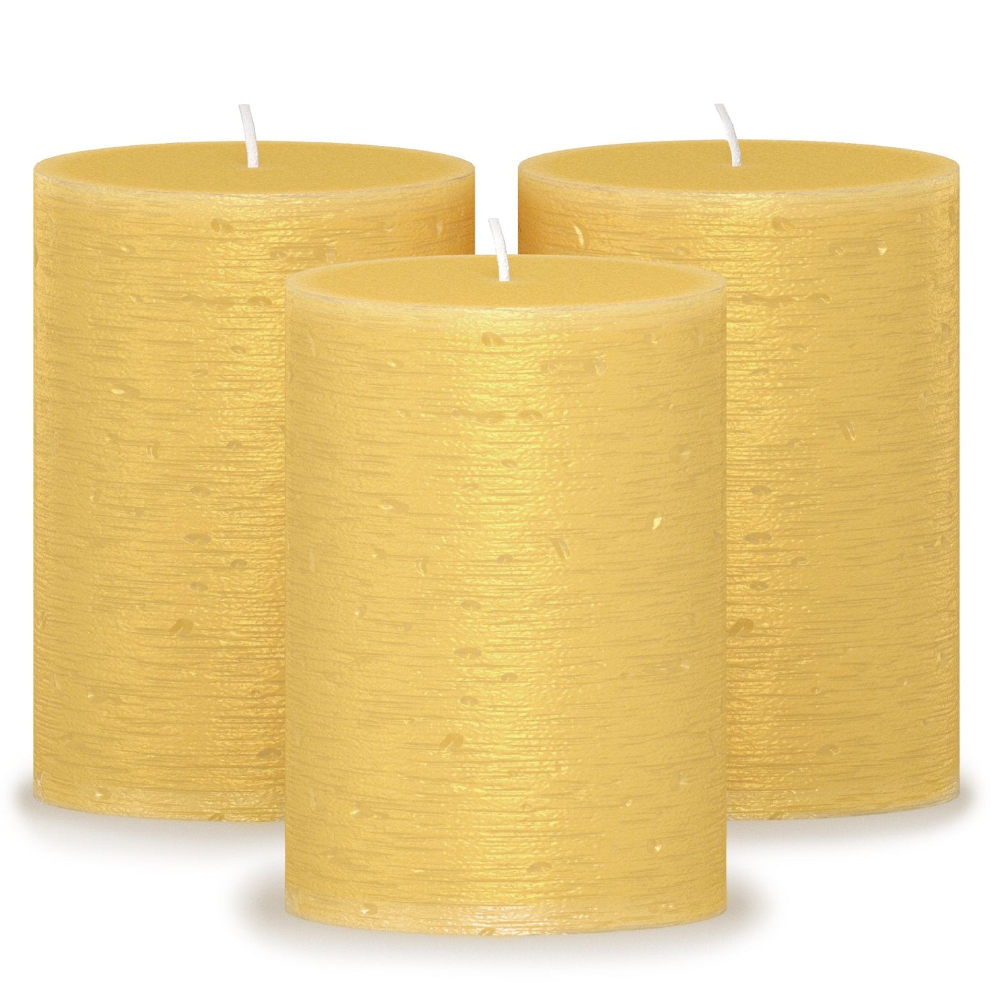 Swiece filarowe CANDWAX Gold 3" - zestaw 3 szt.