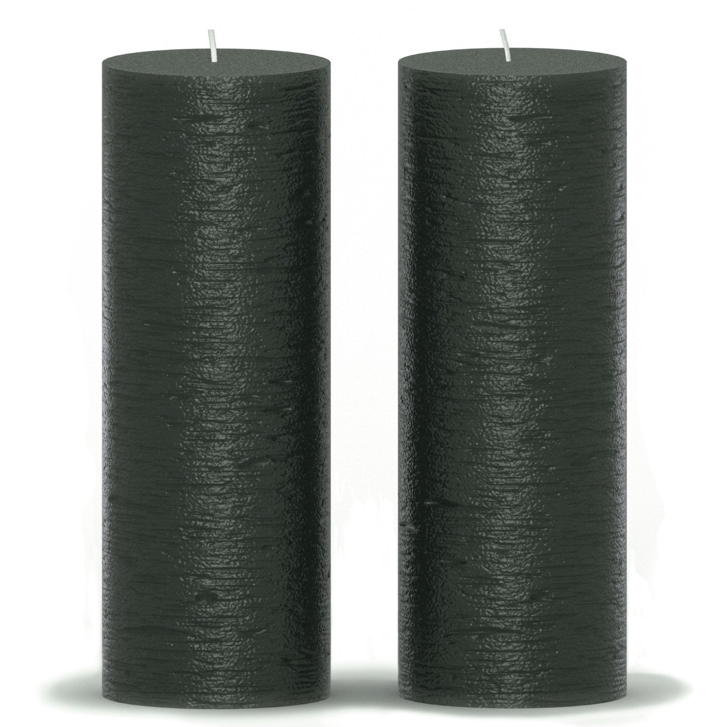Swiece filarowe CANDWAX czarne 8" - zestaw 2 szt.