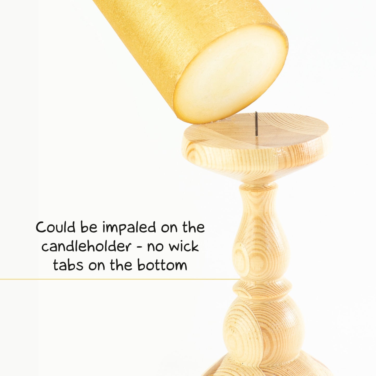 CANDWAX Gold Pillar Mix - 3 cale, 4 cale i 8 cali
