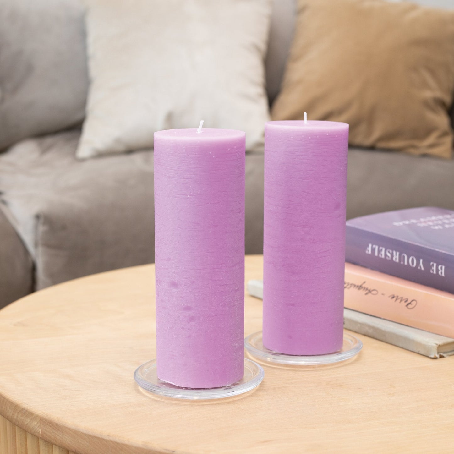 Swiece filarowe CANDWAX Lilac 8" - zestaw 2 szt.