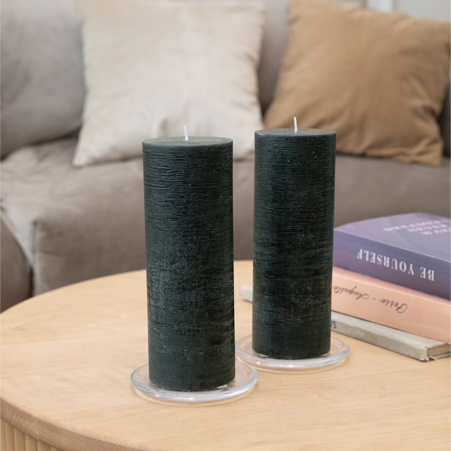 Swiece filarowe CANDWAX czarne 8" - zestaw 2 szt.