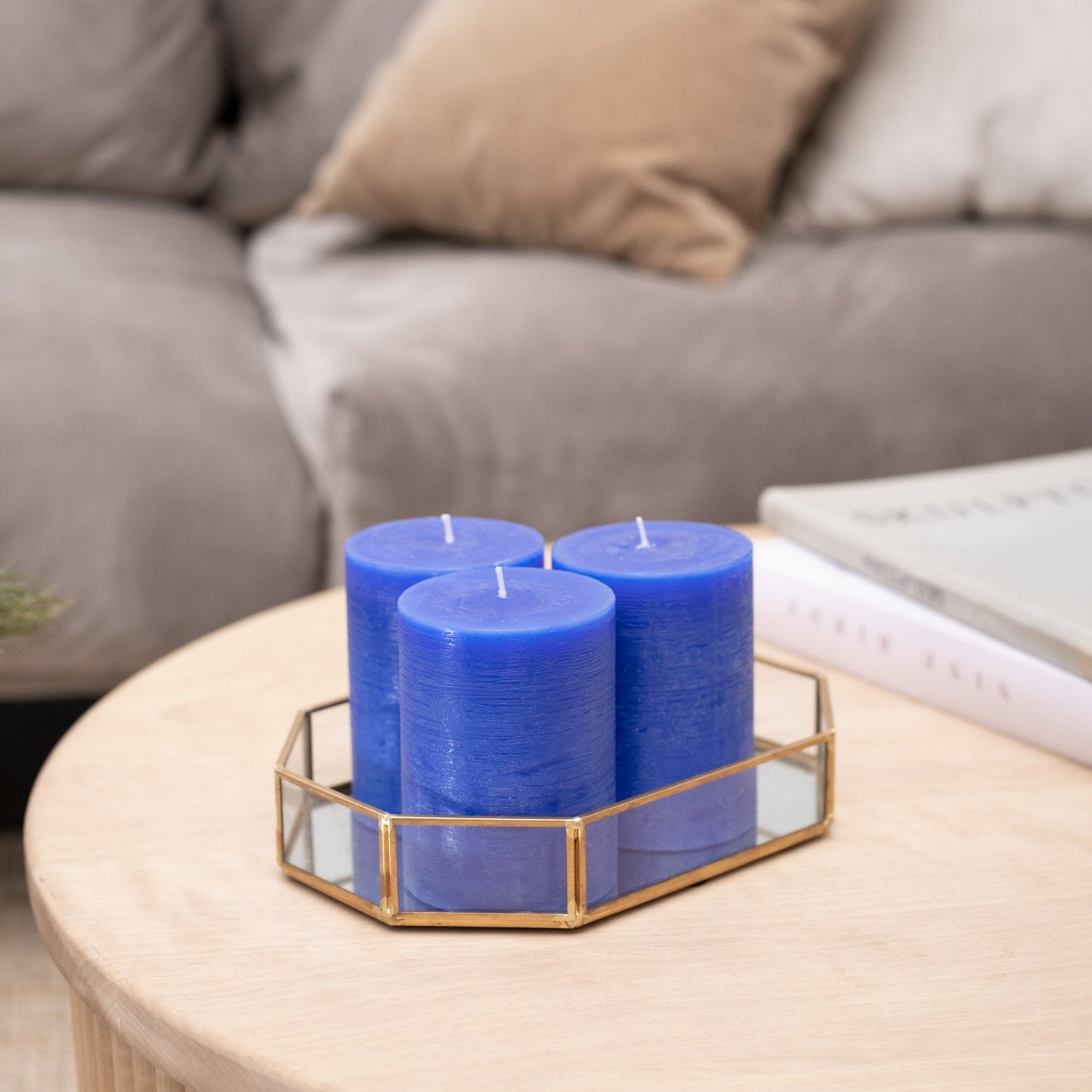 Swiece filarowe CANDWAX Blue 3" - zestaw 3 szt.