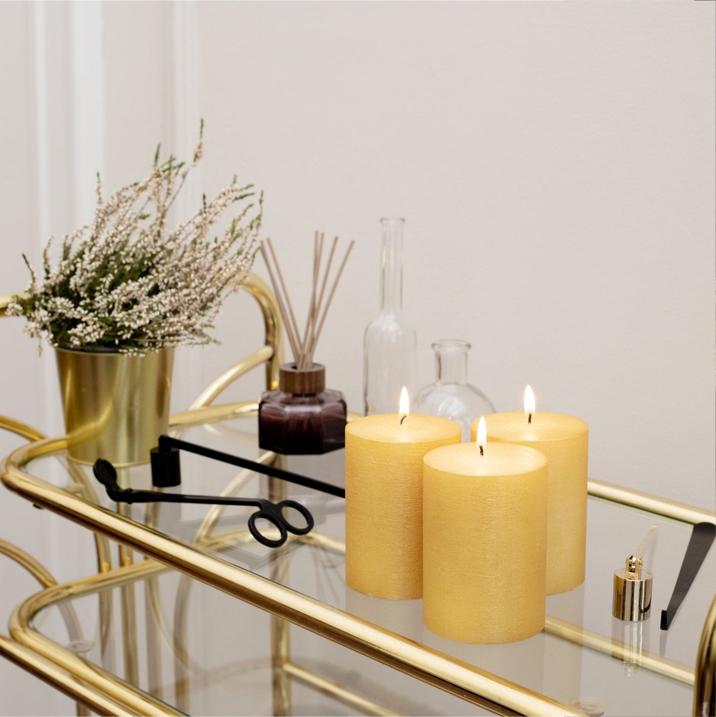 Swiece filarowe CANDWAX Gold 3" - zestaw 3 szt.
