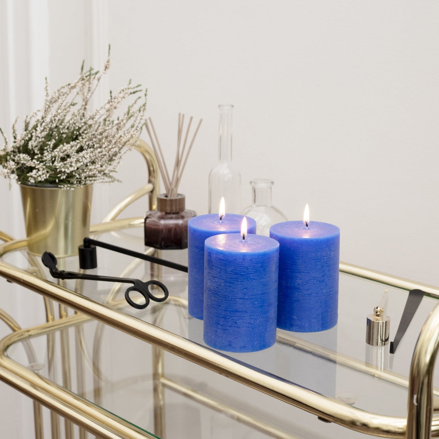 Swiece filarowe CANDWAX Blue 3" - zestaw 3 szt.