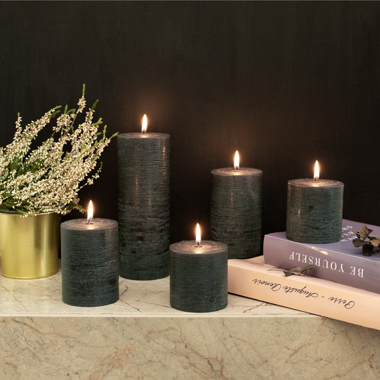 CANDWAX Black Pillar Mix - 3 cale, 4 cale i 8 cali