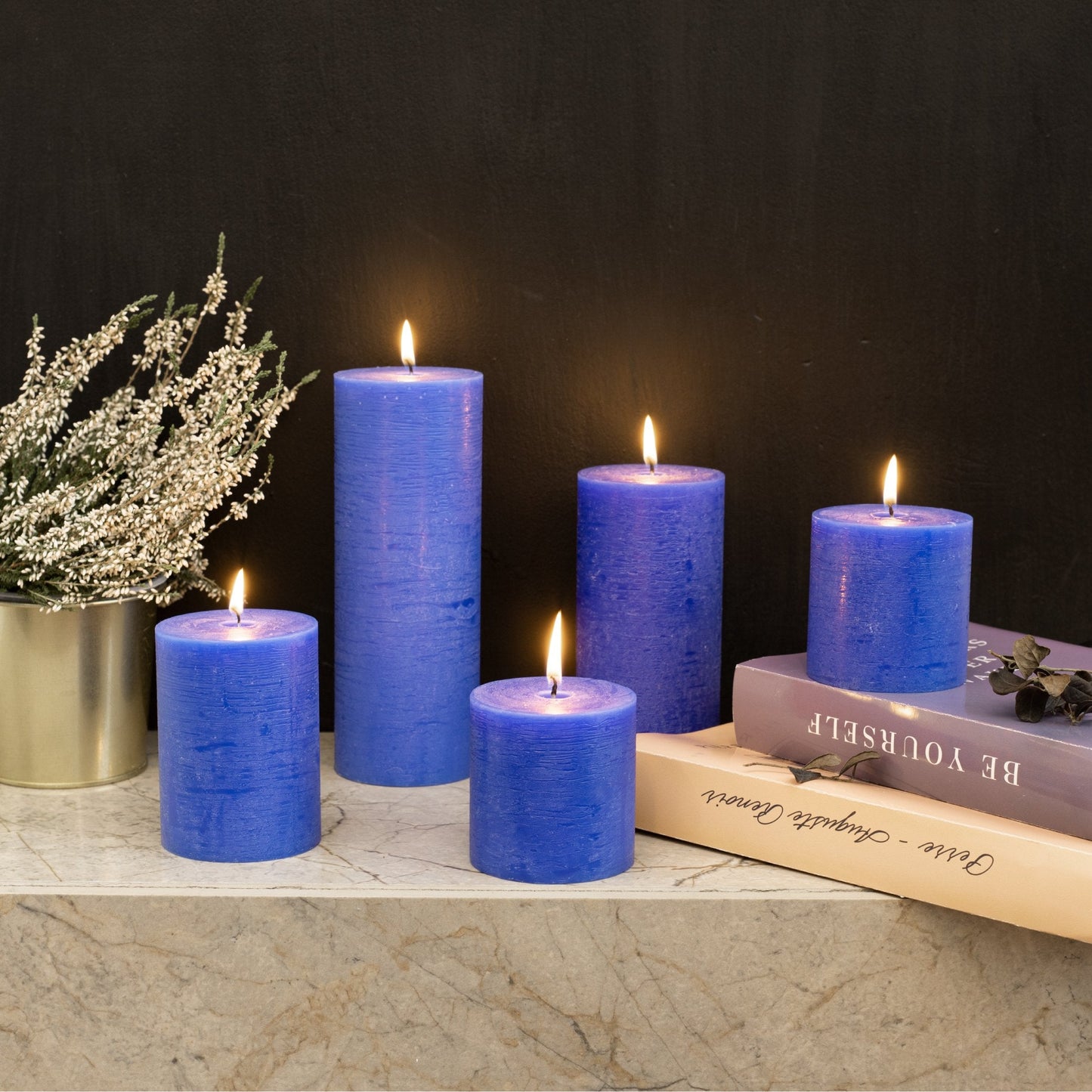 Swiece filarowe CANDWAX Blue 3" - zestaw 3 szt.