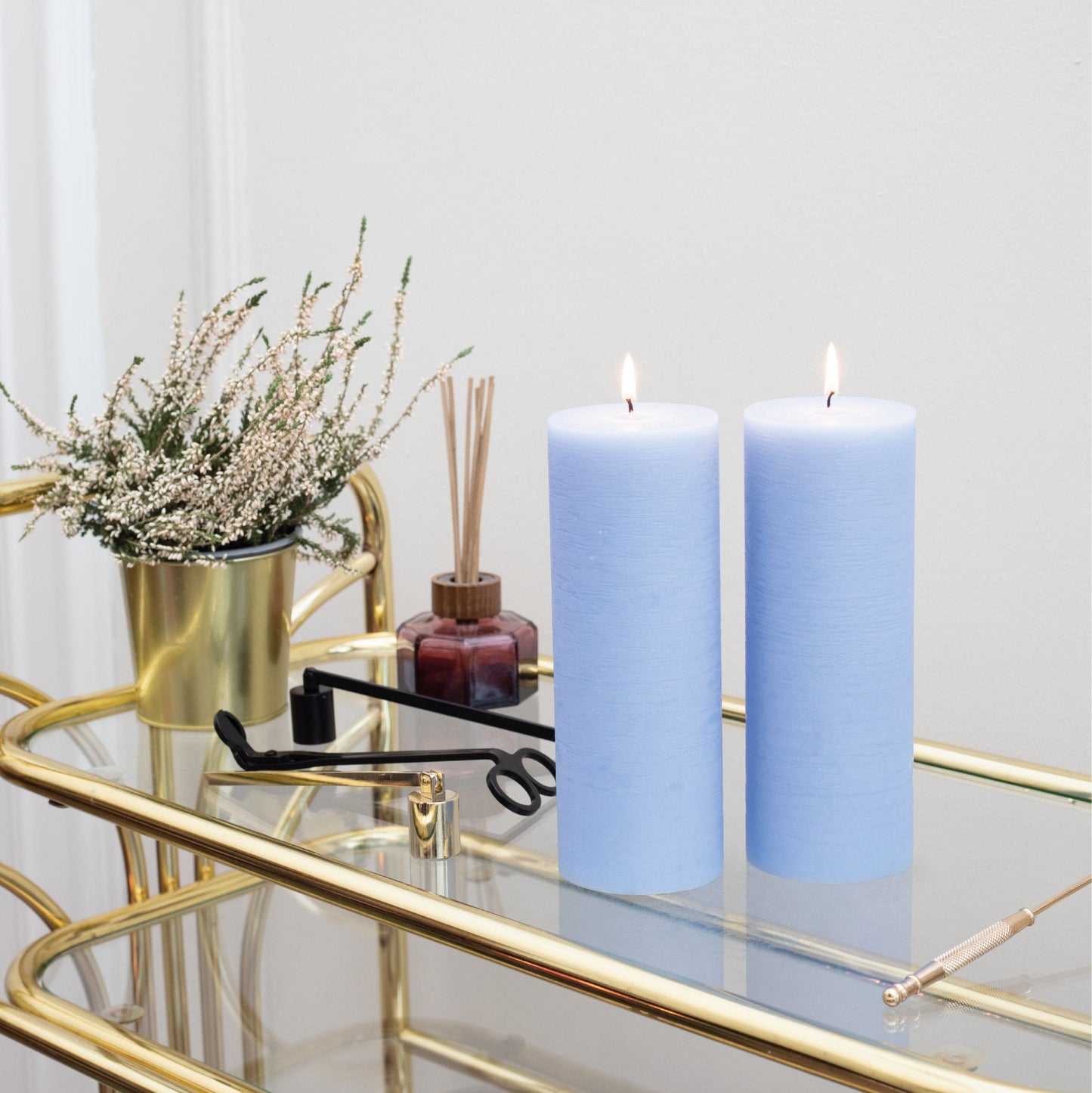 Swiece filarowe CANDWAX Baby Blue 8" - zestaw 2 szt.