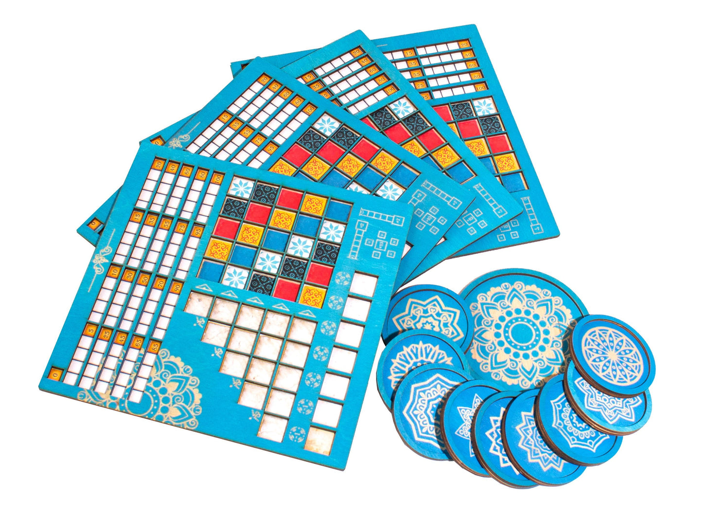 Azul wooden organizer by Smonex