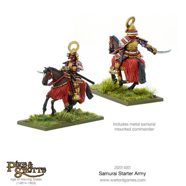 Gry Pike & Shotte Warlord Games, Armia Startowa Samurajow