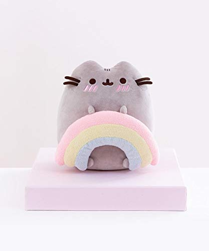 Pusheen z teczowa pluszowa maskotka, 9,5 cala