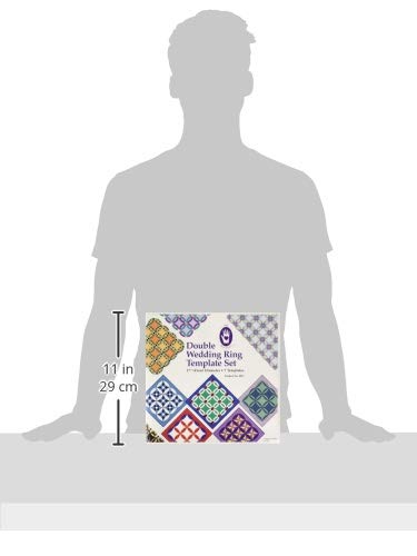 Szablon podwojnej obraczki slubnej S