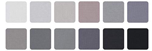 Robert Kaufman 2-1/2in paski Kona bawelna szary obszar 40 szt