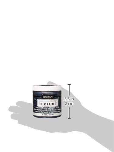 Decoart Americana Texture Metallics 8oz cyny
