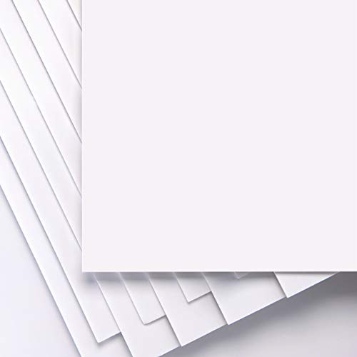 10PC Biala pianka 20"x30", 5mm