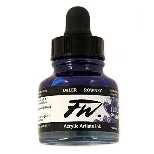 Daler Rowney FW Acrylic Artists' Ink 29,5 ml Butelka Indigo