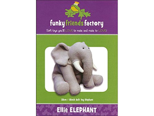 Funky Friends Factory Ellie Elephant Wzor do szycia