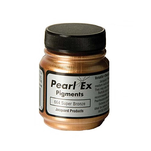 Pigment w proszku Jacquard JAC-JPX1664 Pearl Ex, 0,75 uncji, Super Bronze