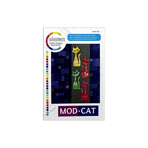 Wzor na koldre Mod Cat - 53" x 64"