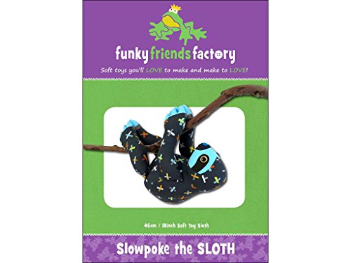 Funky Friends Factory Slowpoke Sloth Wzor do szycia