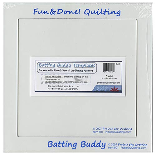 Zestaw szablonow Prairie Sky Quilting Fun & Done Batting Buddy