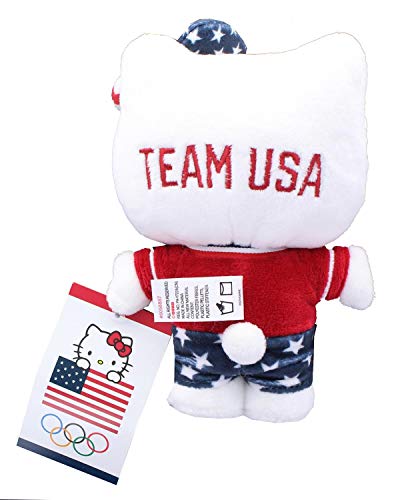 Hello Kitty Team USA Olympian Pluszowa Zabawka, Wysokosc 6 cali
