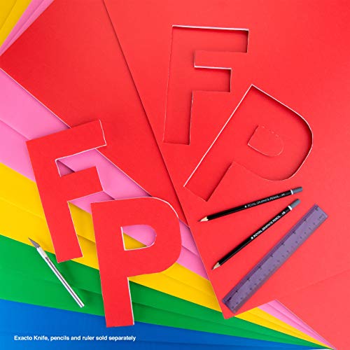 10PC Asst Kolorowa pianka 20"x30"