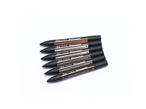 WN PROMARKER 6PC SKIN TONES 2 ZESTAWY