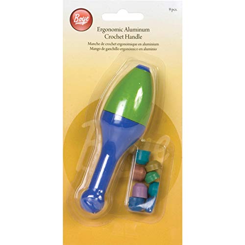 Boye Crochet Dude Ergonomiczny aluminiowy uchwyt do szydelkowania