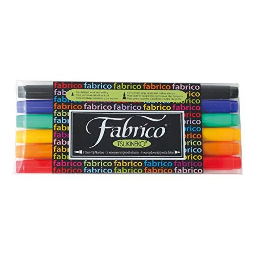 Markery dwustronne Tuskineko Fabrico, standardowe, 6 sztuk (PF-6-10000)