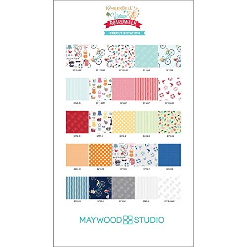 10-calowe kwadraty Vintage Boardwalk, 42 szt./opakowanie