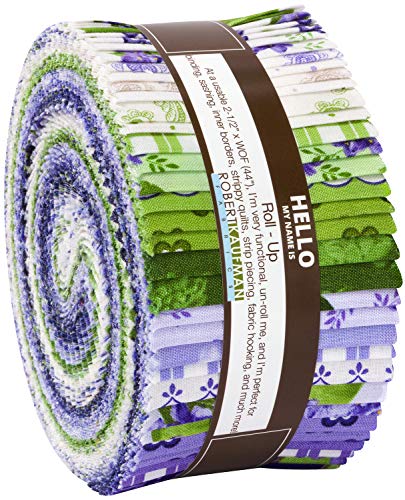 Flowerhouse Elizabeth Roll Up 40 2,5-calowe paski Jelly Roll Robert Kaufman Fabrics RU-960-40