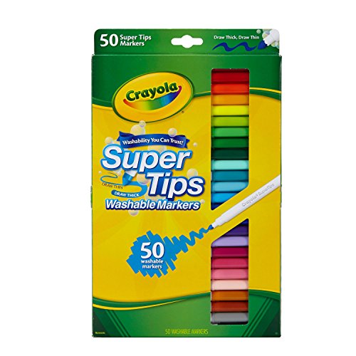 50 szt. zmywalnych markerow Super Tips