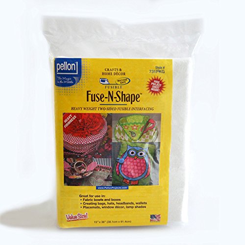 Pellon 731 Fuse-N-Shape Heavyweight Stabilizer Pakiet 15'' x 36''