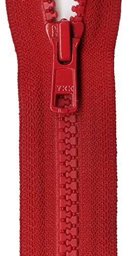 Zamek blyskawiczny Vislon 1-Way Separating 28in Apple Red