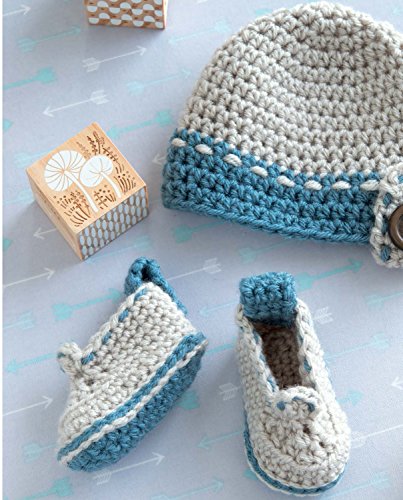 Leisure Arts Infant Boots & Hats Crochet Bk