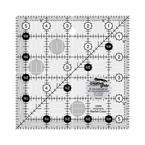 Linijka do pikowania Creative Grids USA Creative Grids 5-1/2in Square