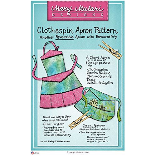 MARY MULARI DESIGNS Fartuszek do ubran� Wzor do szycia