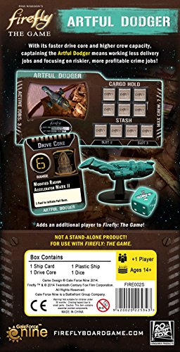 Firefly: The Game - Rozszerzenie Artful Dodger