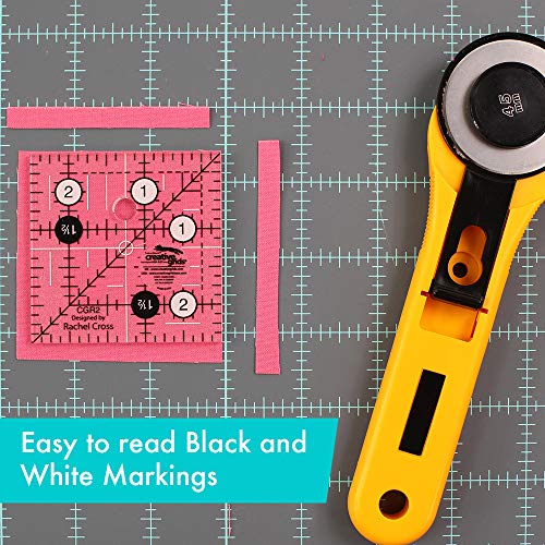 Linijka do pikowania Creative Grids USA Creative Grids 2-1/2in Square
