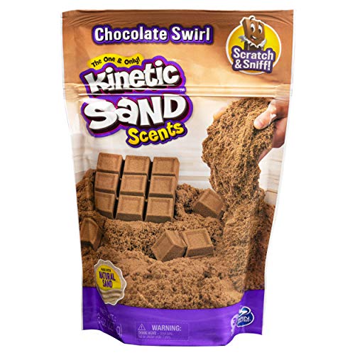Kinetic Sand Scents, 8 uncji niebieskiego piasku kinetycznego Razzle Berry o zapachu jagod
