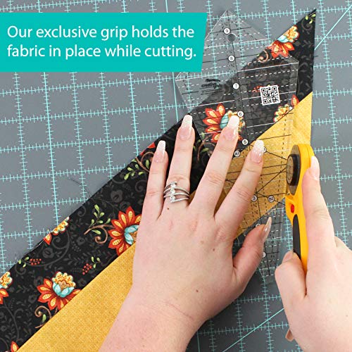 Koldra trojkatna Creative Grids Starburst 30 stopni, linijka 9-1/2 cala