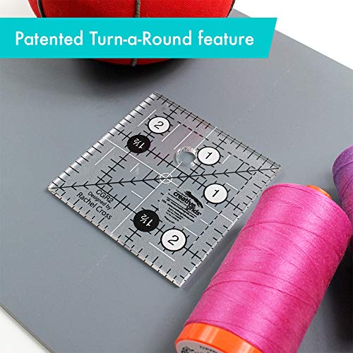 Linijka do pikowania Creative Grids USA Creative Grids 2-1/2in Square